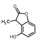 CAS#: 21872-07-1， 4-Hydroxy-3-Methyl-1-Benzofuran-2(3H)-One