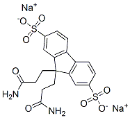 CAS 登录号：21876-21-1， 9,9-二(2-氨基甲酰乙基)芴-2,7-二磺酸二钠