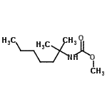 CAS#: 219476-88-7， Methyl (2-Methyl-2-Heptanyl)Carbamate