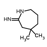 CAS#: 219477-71-1， 5,5-Dimethyl-3,4,5,6-Tetrahydro-2H-Azepin-7-Amine
