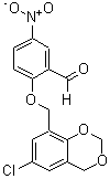 CAS#: 219539-02-3， 2-[(6-Chloro-4H-1,3-Benzodioxin-8-Yl)Methoxy]-5-Nitrobenzaldehyde