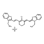 CAS#: 219595-74-1， 2-[(E)-2-{(3E)-2-Chloro-3-[(2Z)-2-(3-Ethyl-1,3-Benzothiazol-2(3H)-Ylidene)Ethylidene]-1-Cyclohexen-1-Yl}Vinyl]-3-Ethyl-1,3-Benzothiazol-3-Ium Perchlorate
