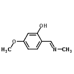 CAS#: 219718-69-1， 5-Methoxy-2-[(E)-(Methylimino)Methyl]Phenol