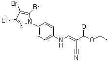 CAS#: 219793-60-9， Ethyl (2E)-2-Cyano-3-{[4-(3,4,5-Tribromo-1H-Pyrazol-1-Yl)Phenyl]Amino}Acrylate