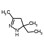 CAS#: 21981-22-6， 5-Ethyl-3,5-Dimethyl-4,5-Dihydro-1H-Pyrazole