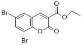 CAS#: 2199-89-5， 6,8-Dibromo-2-Oxo-2H-1-Benzopyran-3-carboxylic Acid Ethyl Ester
