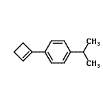 CAS 登录号：219906-17-9， 1-(1-环丁烯-1-基)-4-异丙基苯