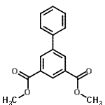 结构式 CAS# 21991-00-4, 二甲基3,5-联苯二羧酸酯