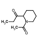CAS#: 220073-78-9， 1-(1-Acetyl-2-Piperidinyl)-1-Propanone