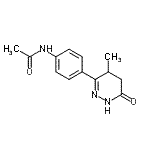 CAS#: 220246-81-1， N-[4-(4-Methyl-6-Oxo-1,4,5,6-Tetrahydro-3-Pyridazinyl)Phenyl]Acetamide