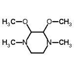 CAS#: 22038-70-6， 2,3-Dimethoxy-1,4-Dimethylpiperazine