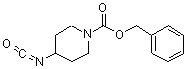 结构式 CAS# 220394-91-2, 4-异氰酸-1-哌啶羧酸苄酯