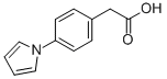 结构式 CAS# 22048-71-1, [4-(1H-吡咯-1-基)苯基]乙酸