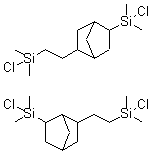 CAS#: 220527-24-2， Chloro(2-{5-[Chloro(Dimethyl)Silyl]Bicyclo[2.2.1]Hept-2-Yl}Ethyl)Dimethylsilane - Chloro(2-{6-[Chloro(Dimethyl)Silyl]Bicyclo[2.2.1]Hept-2-Yl}Ethyl)Dimethylsilane (1:1)