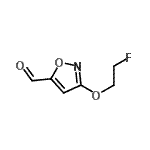 CAS#: 220780-49-4， 3-(2-Fluoroethoxy)-1,2-Oxazole-5-Carbaldehyde