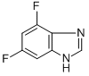 结构式 CAS# 2208-24-4, 4,6-二氟-1H-苯并咪唑