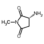 CAS#: 220835-67-6， (3R)-3-Amino-1-Methyl-2,5-Pyrrolidinedione