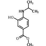 CAS#: 220844-94-0， Methyl 3-Hydroxy-4-(Isopropylamino)Benzoate