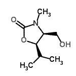 CAS#: 220871-22-7， (4S,5R)-4-(Hydroxymethyl)-5-Isopropyl-3-Methyl-1,3-Oxazolidin-2-One