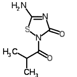 CAS#: 220967-00-0， 5-Amino-2-Isobutyryl-1,2,4-Thiadiazol-3(2H)-One