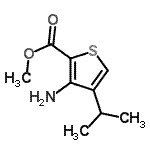 CAS#: 221043-89-6， Methyl 3-Amino-4-Isopropyl-2-Thiophenecarboxylate