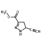 CAS#: 221100-79-4， Methyl 5-Ethynyl-4,5-Dihydro-1H-Pyrazole-3-Carboxylate