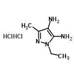CAS#: 221110-59-4， 1-Ethyl-3-Methyl-1H-Pyrazole-4,5-Diamine Dihydrochloride