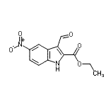 CAS#: 22120-89-4， Ethyl 3-Formyl-5-Nitro-1H-Indole-2-Carboxylate