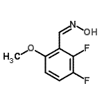 CAS 登录号：221202-32-0， (Z)-1-(2,3-二氟-6-甲氧基苯基)-N-羟基甲亚胺