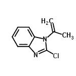 CAS 登录号：22129-01-7， 2-氯-1-异丙烯基-1H-苯并咪唑