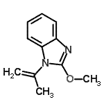 CAS 登录号：22129-02-8， 1-异丙烯基-2-甲氧基-1H-苯并咪唑