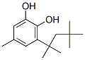 structure of CAS# 2213-68-5, 5-Methyl-3-(2,4,4-Trimethylpentan-2-Yl)Benzene-1,2-Diol;5-Methyl-3-(1,1,3,3-Tetramethylbutyl)Benzene-1,2-Diol;5-Methyl-3-(1,1,3,3-Tetramethylbutyl)Pyrocatechol;Nsc163491