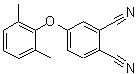 结构式 CAS# 221302-75-6, 4-(2,6-二甲基苯氧基)酞腈