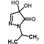 CAS#: 221325-76-4， 4,4-Dihydroxy-2-Isopropyl-2,4-Dihydro-3H-Pyrazol-3-One