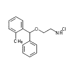 CAS#: 22135-59-7， N-Chloro-2-[(2-Methylphenyl)(Phenyl)Methoxy]Ethanamine