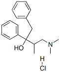 CAS#: 2214-28-0， 4-Dimethylamino-3-Methyl-1,2-Diphenylbutan-2-Ol hydrochloride