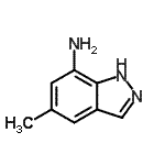 CAS#: 221681-90-9， 5-Methyl-1H-Indazol-7-Amine