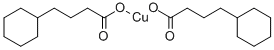 structure of CAS# 2218-80-6, Copper 4-Cyclohexylbutanoate;Cupric 4-Cyclohexylbutyrate;Copper(Ii) Cyclohexanebutyrate;Copper Bis(4-Cyclohexylbutyrate)