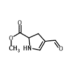 CAS#: 222420-87-3， Methyl 4-Formyl-2,3-Dihydro-1H-Pyrrole-2-Carboxylate