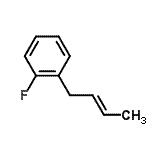 CAS#: 222640-87-1， 1-[(2E)-2-Buten-1-Yl]-2-Fluorobenzene