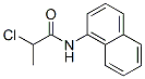 structure of CAS# 22302-58-5, 2-Chloro-N-1-Naphthylpropanamide;(2S)-2-Chloro-N-(1-Naphthyl)Propanamide;(2S)-2-Chloro-N-(1-Naphthyl)Propionamide;(2S)-2-Chloro-N-Naphthalen-1-Yl-Propanamide
