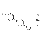 CAS#: 223382-00-1， 1-(3-Azetidinyl)-4-(4-Methylphenyl)Piperazine Trihydrochloride