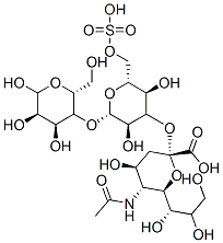 CAS 登录号：22352-48-3， N-乙酰神经胺乳糖硫酸酯