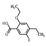 CAS#: 223699-48-7， 2-Ethoxy-4-Ethyl-5-Fluorobenzoic Acid