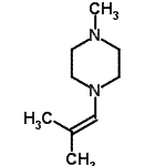 CAS#: 22439-99-2， 1-Methyl-4-(2-Methyl-1-Propen-1-Yl)Piperazine