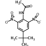CAS#: 22503-15-7， N-[4-(2-Methyl-2-Propanyl)-2,6-Dinitrophenyl]Acetamide