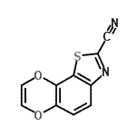 CAS#: 225242-20-6， [1,4]Dioxino[2,3-g][1,3]Benzothiazole-2-Carbonitrile