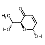 CAS#: 225511-08-0， (2S,6R)-6-Hydroxy-2-[(1R)-1-Hydroxyethyl]-2H-Pyran-3(6H)-One