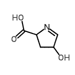 CAS#: 22573-88-2， 4-Hydroxy-3,4-Dihydro-2H-Pyrrole-2-Carboxylic Acid