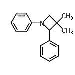CAS 登录号：22606-96-8， 3,3-二甲基-1,2-二苯基吖丁啶